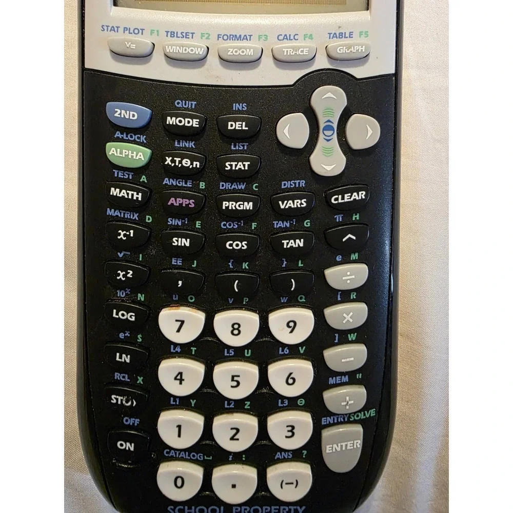 Texas Instruments TI-84 Plus Graphing Calculator 10-Digit LCD